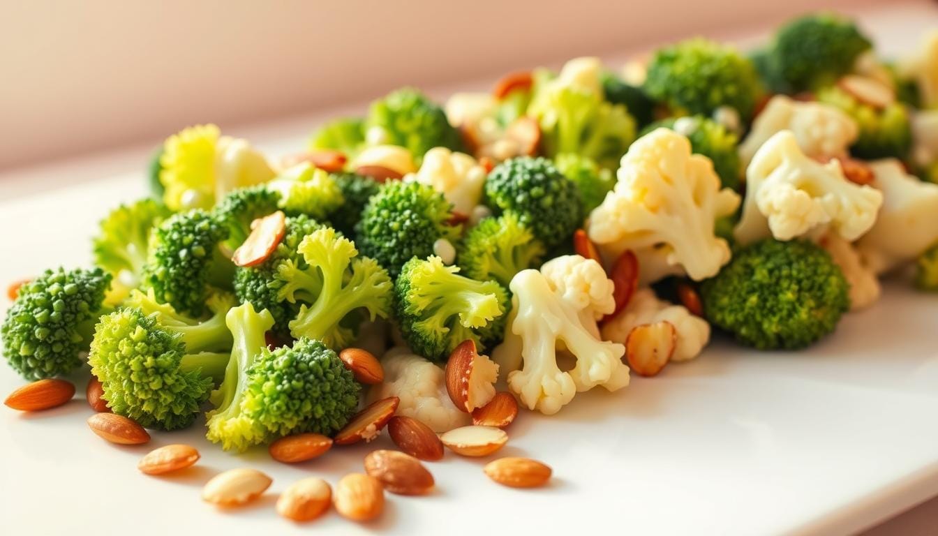 broccoli and cauliflower salad recipe