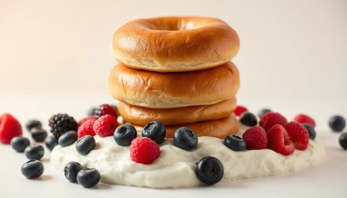 protein bagels with greek yogurt