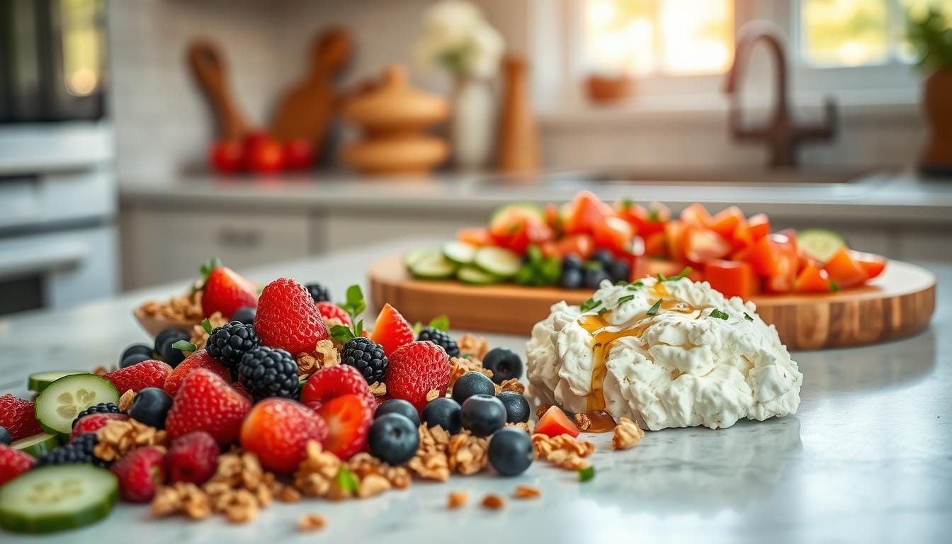 what goes well with cottage cheese