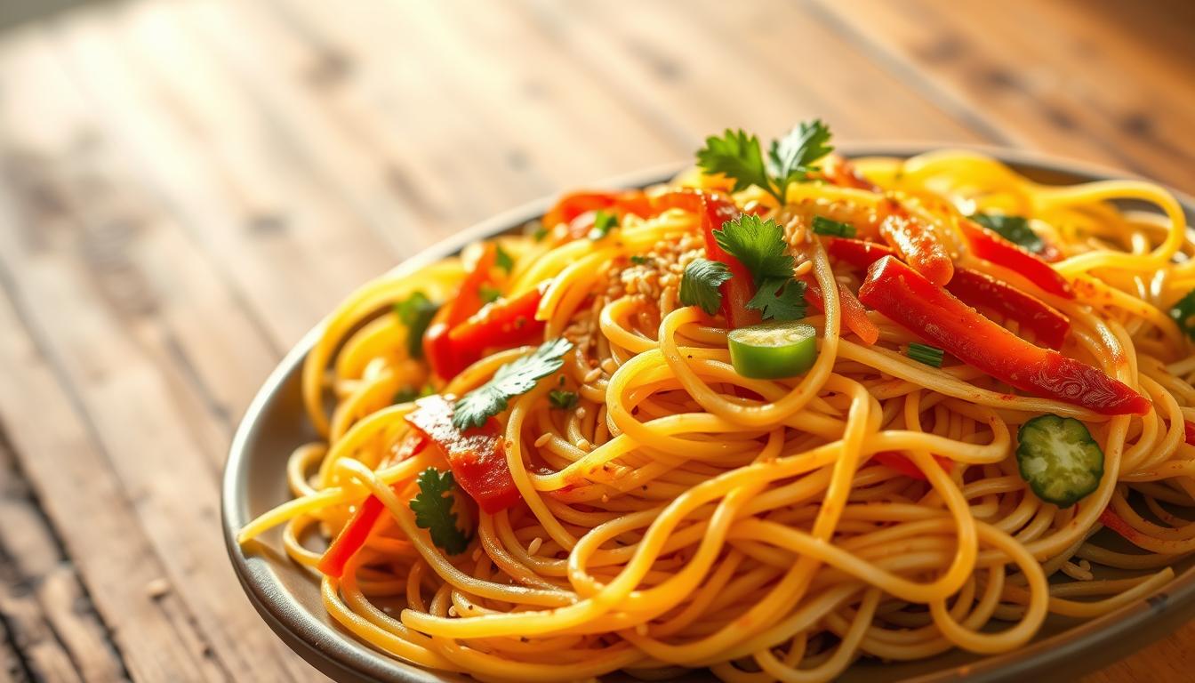 Spaghetti Squash Chow Mein Recipes